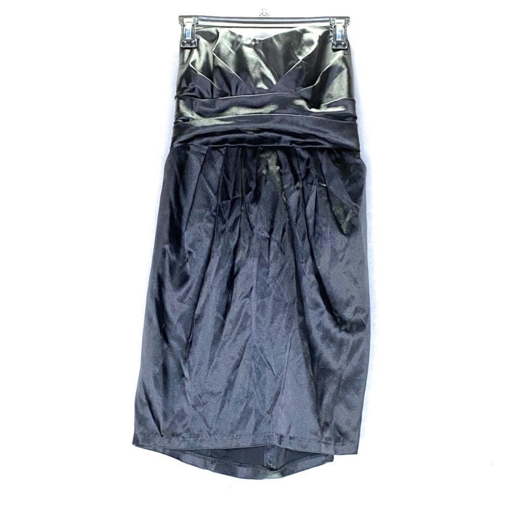Vintage Toto Collection Strapless Black‎ Dress